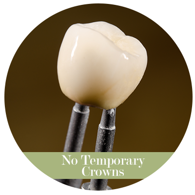 No Temporary Crowns